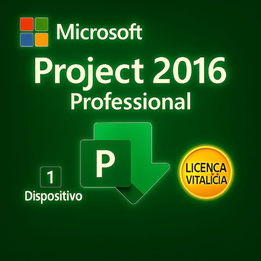 Project 2016 Professional - Licença Digital - ESD