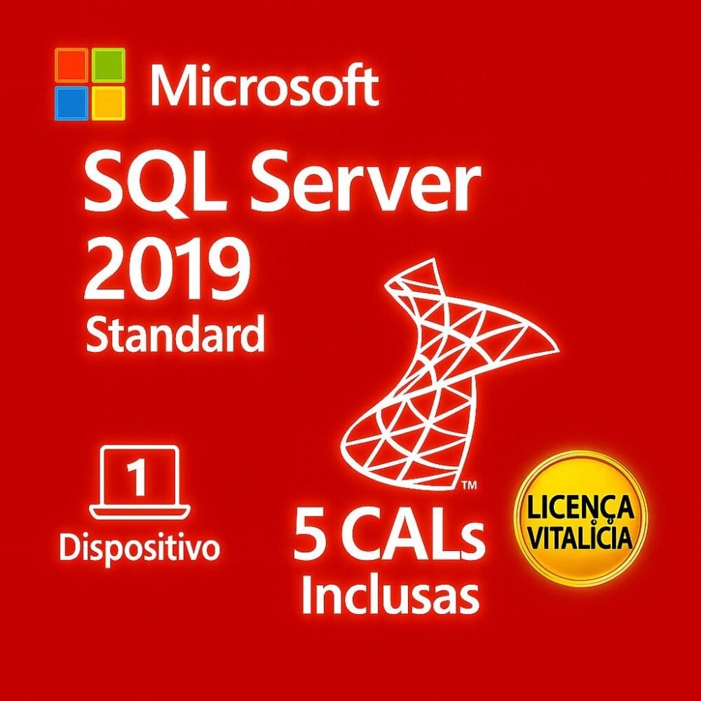 SQL Server 2019 Standard – Licença Digital - ESD