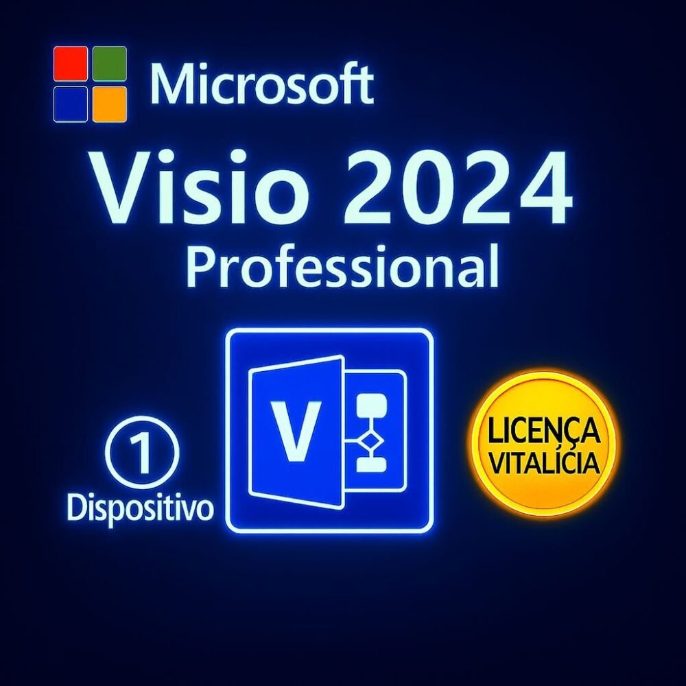 Visio 2024 Professional - Licença Digital - ESD