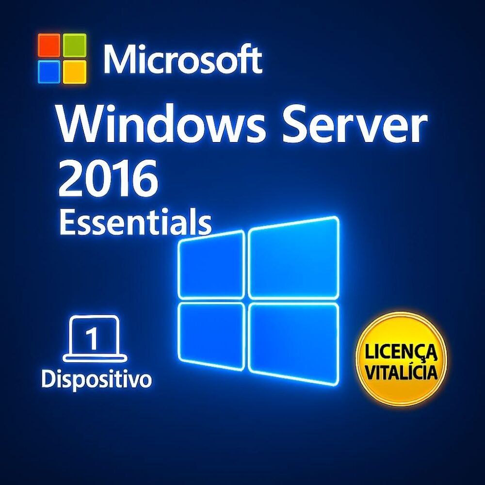 Windows Server 2016 Essentials - Licença Digital - ESD