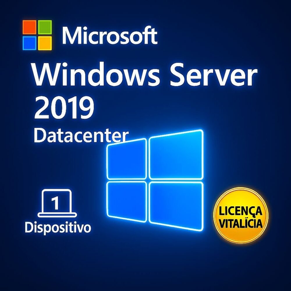 Windows Server 2019 Datacenter - Licença Digital - ESD