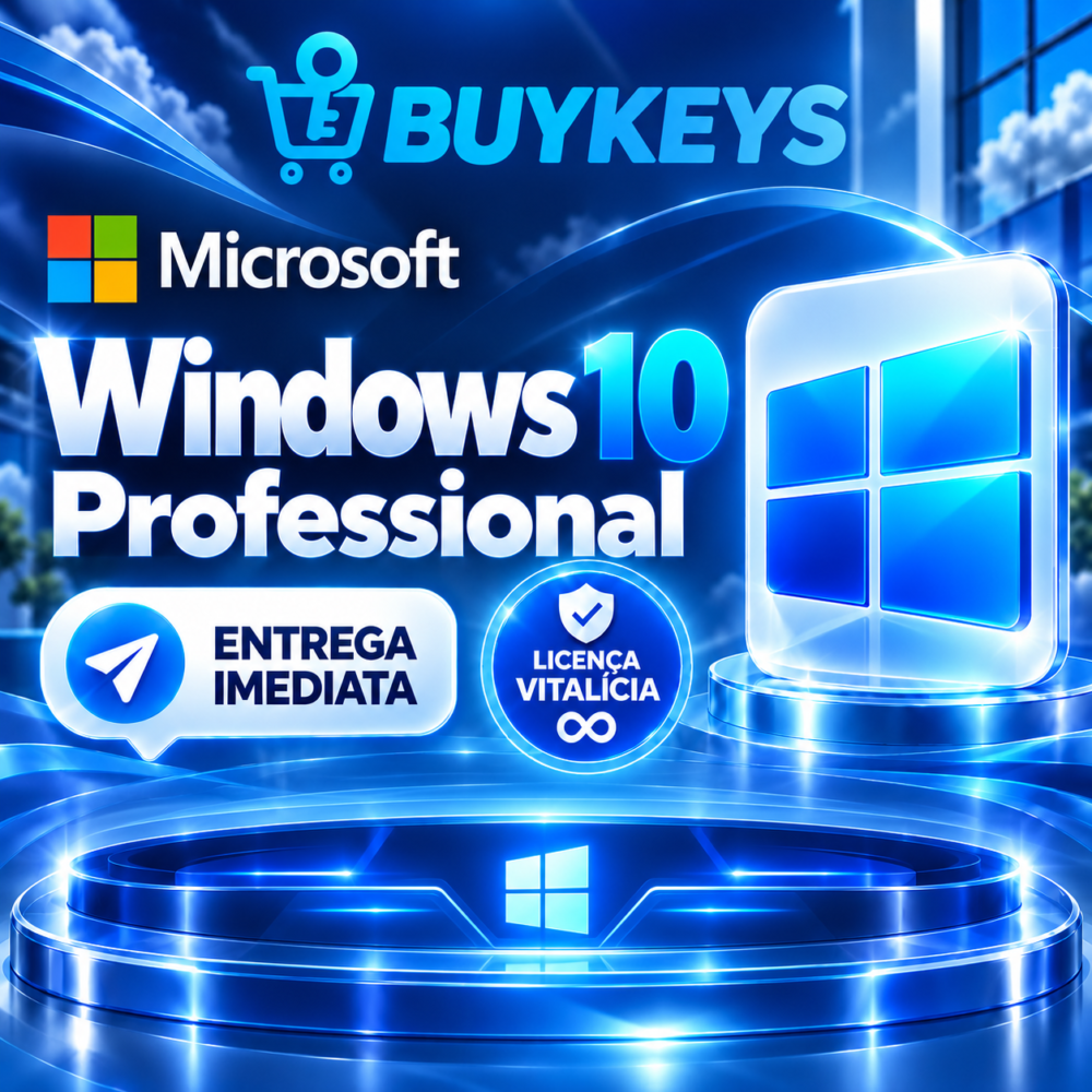 Windows 10 PRO - Licença Digital - ESD