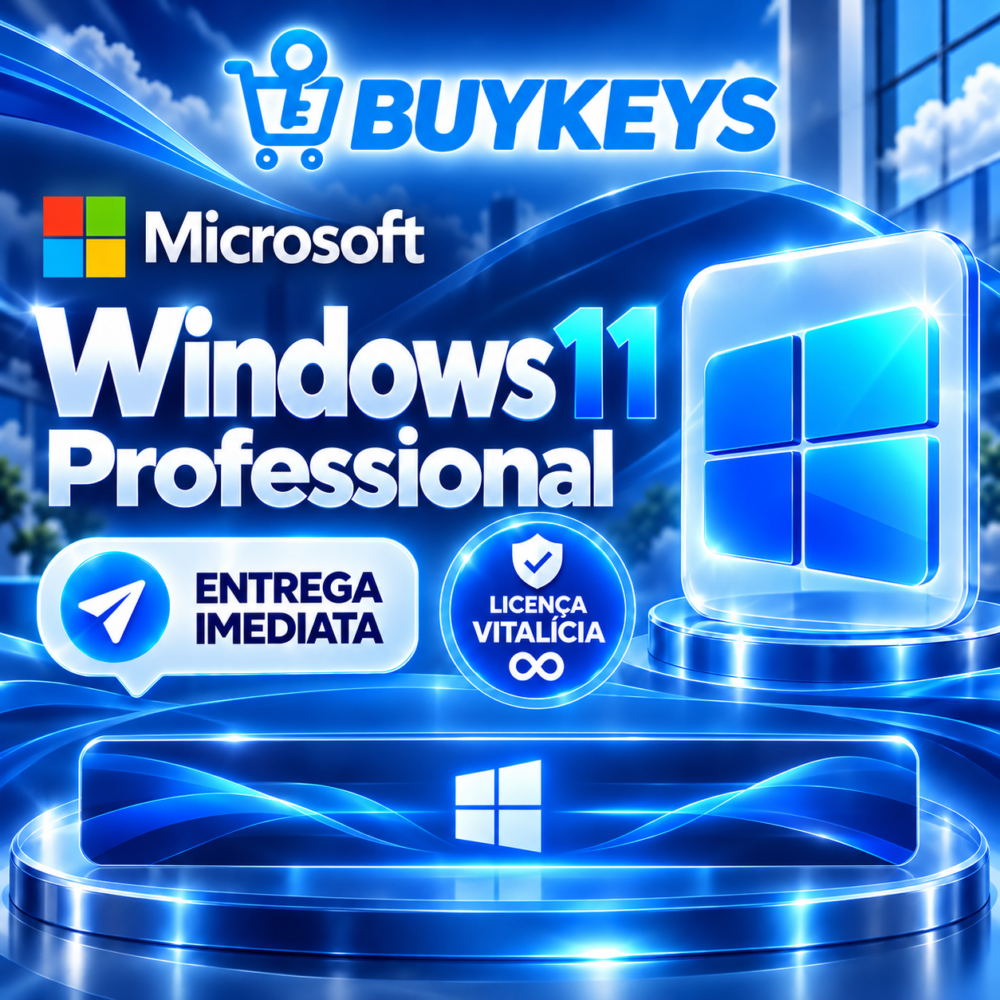Windows 11 PRO - Licença Digital - ESD