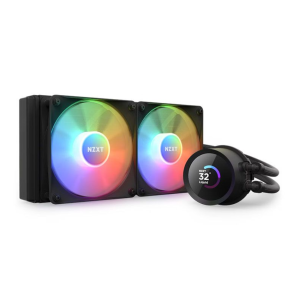 WATER COOLER 240MM NZXT KRAKEN 240 RGB, DISPLAY LCD 1.54", BLACK - RL-KR240-B1 - Imagem 3