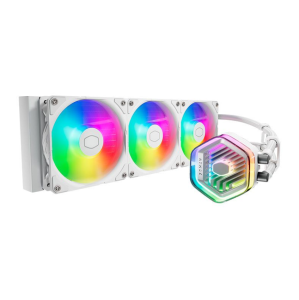 WATER COOLER 360MM COOLER MASTER MASTERLIQUID 360 ATMOS, RGB, WHITE - MLX-D36M-A25PZ-RW - Imagem 2