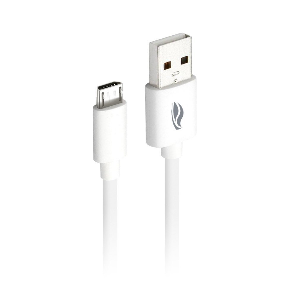 Cabo C3Tech Micro USB para USB-A 2.0 2m Branco - CB-M20WH