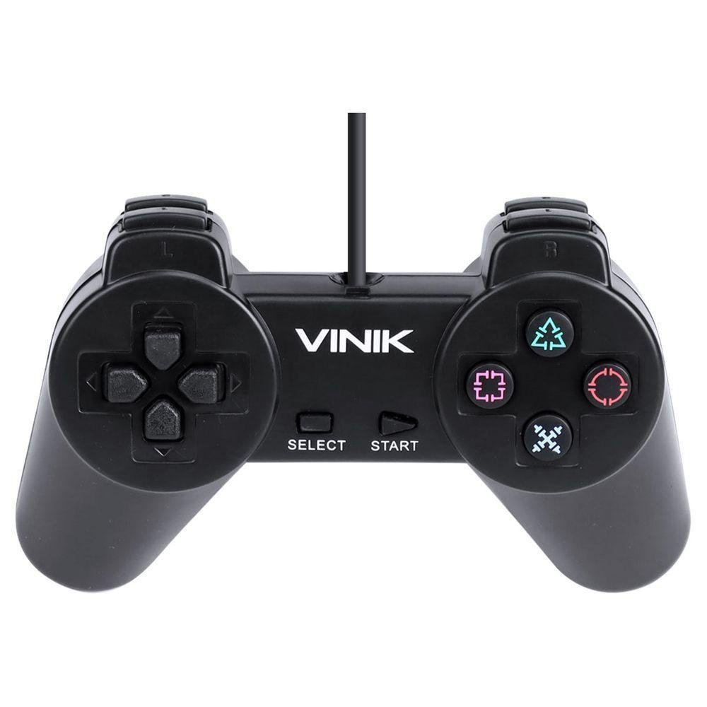 Controle Vinik Gamer Modelo Play 1 Classic com USB p/ PC