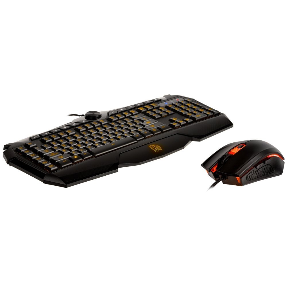 Kit Teclado e Mouse Thermaltake Challenger Prime RGB - KB-CPC-MBBRPB-01