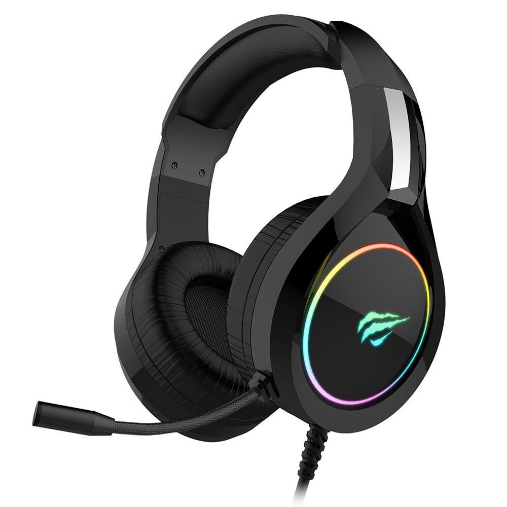 Headset Gamer Redragon Luna Preto Open Back - H540