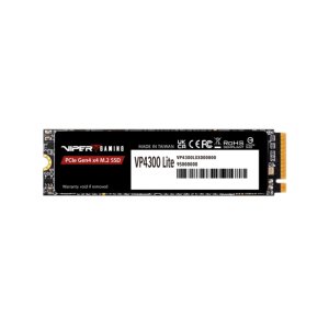 NVME 1TB PATRIOT VIPER VP4300 LITE, M.2 2280, PCIE GEN 4X4, LEIT 7400MB/S, GRAV 6400MB/S - VP4300L01TBM28H