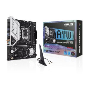 PLACA MÃE ASUS B760M-AYW WIFI D4 II, INTEL LGA 1700, MATX, WF/BLT, DDR4 - B760M-AYW WIFI D4 II - Imagem 2