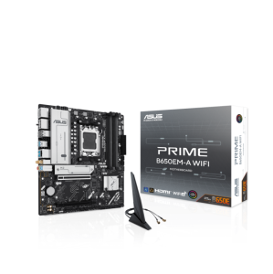 PLACA MÃE ASUS PRIME B650EM-A WIFI, AMD AM5, MATX, WF/BLT, DDR5 - PRIME B650EM-A WIFI - Imagem 4