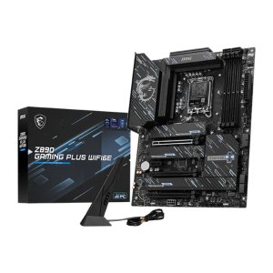 PLACA MÃE MSI Z890 GAMING PLUS WIFI6E, INTEL LGA 1851, ATX, WF/BLT, DDR5, BLACK - Z890 GAMING PLUS WIFI6E - Imagem 2