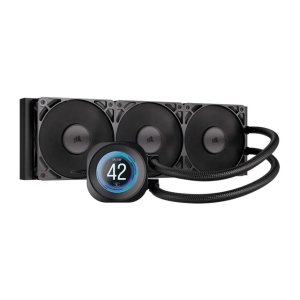 WATER COOLER 360MM CORSAIR NAUTILUS 360 RS LCD, BLACK - CW-9061033-WW - Imagem 3