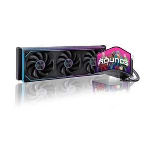 WATER COOLER 360MM ROUND5 HORIZON, ARGB, DISPLAY CURVO 6.67", BLACK - R5-WC-HORIZON-360B-2283 - Imagem 3