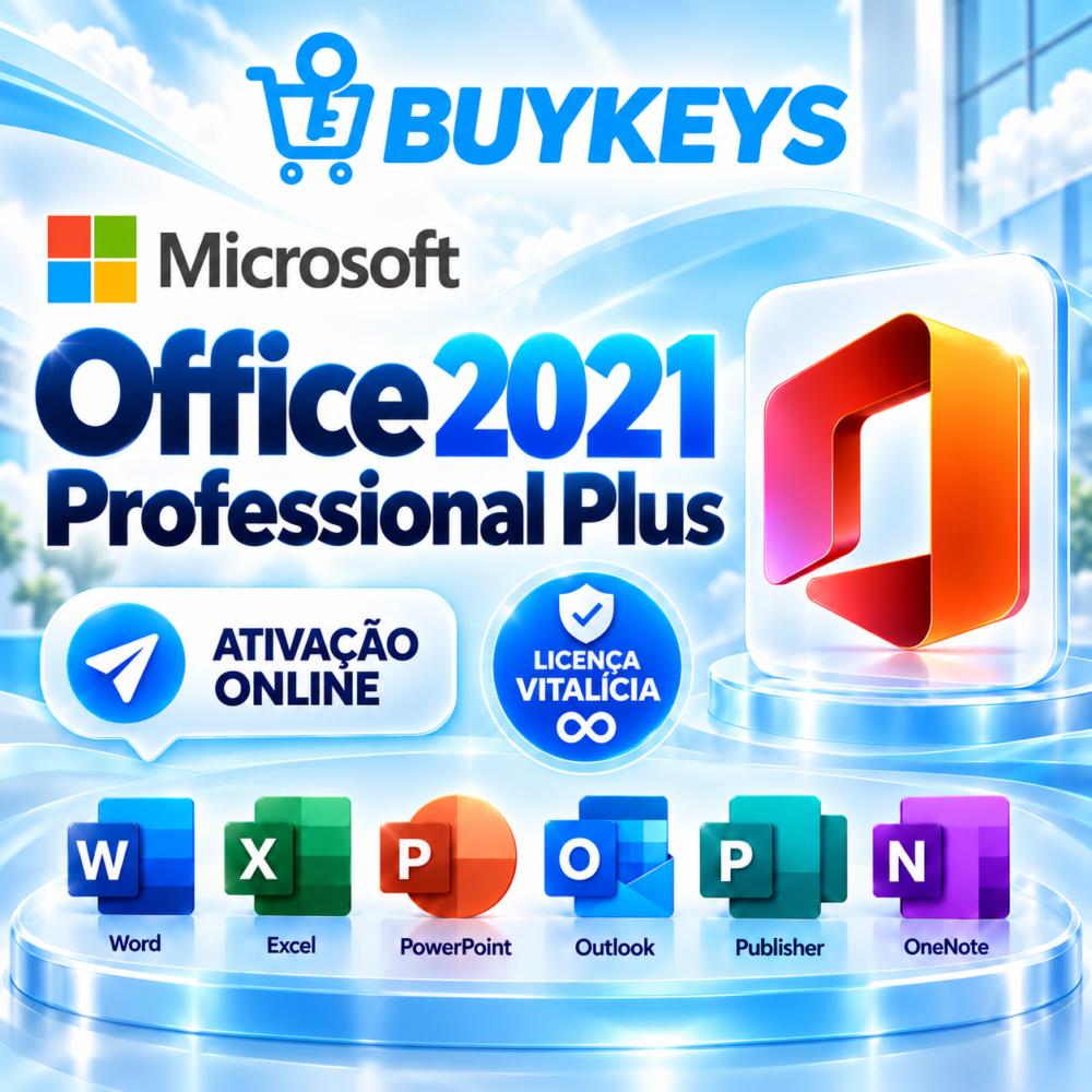 Office 2021 Pro Plus - Licença Digital - ESD